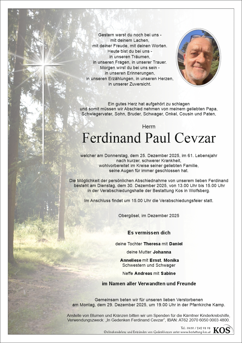 Ferdinand Paul Cevzar